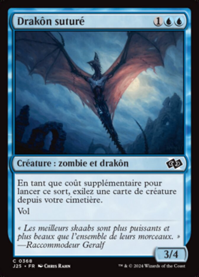 image Drakôn suturé