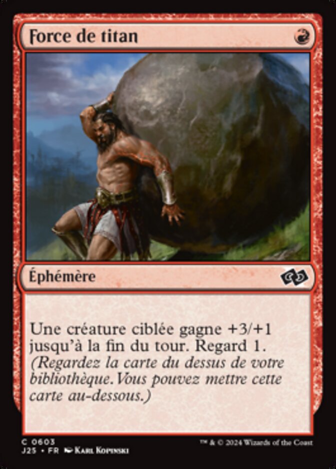 image Force de titan