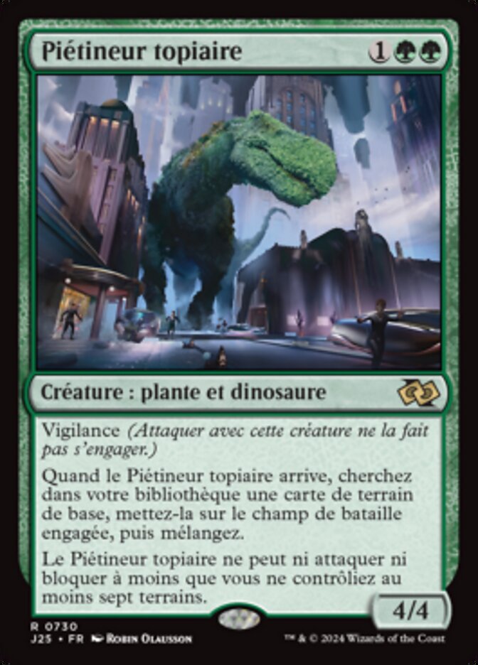 image Piétineur topiaire