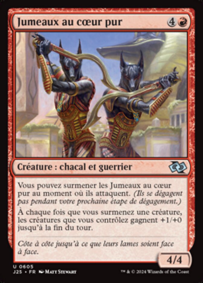 image Jumeaux au cœur pur