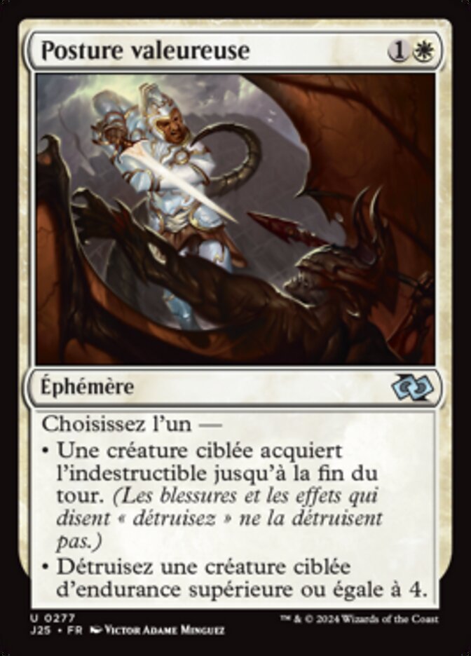 image Posture valeureuse