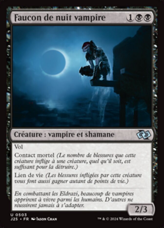 image Faucon de nuit vampire