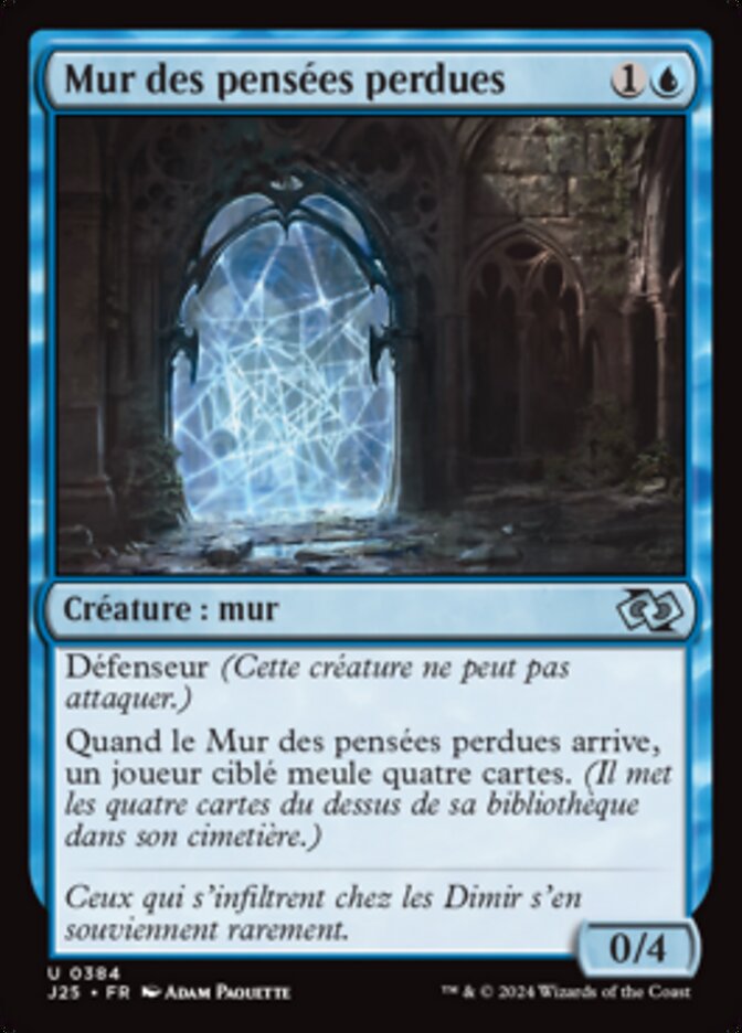 image Mur des pensées perdues