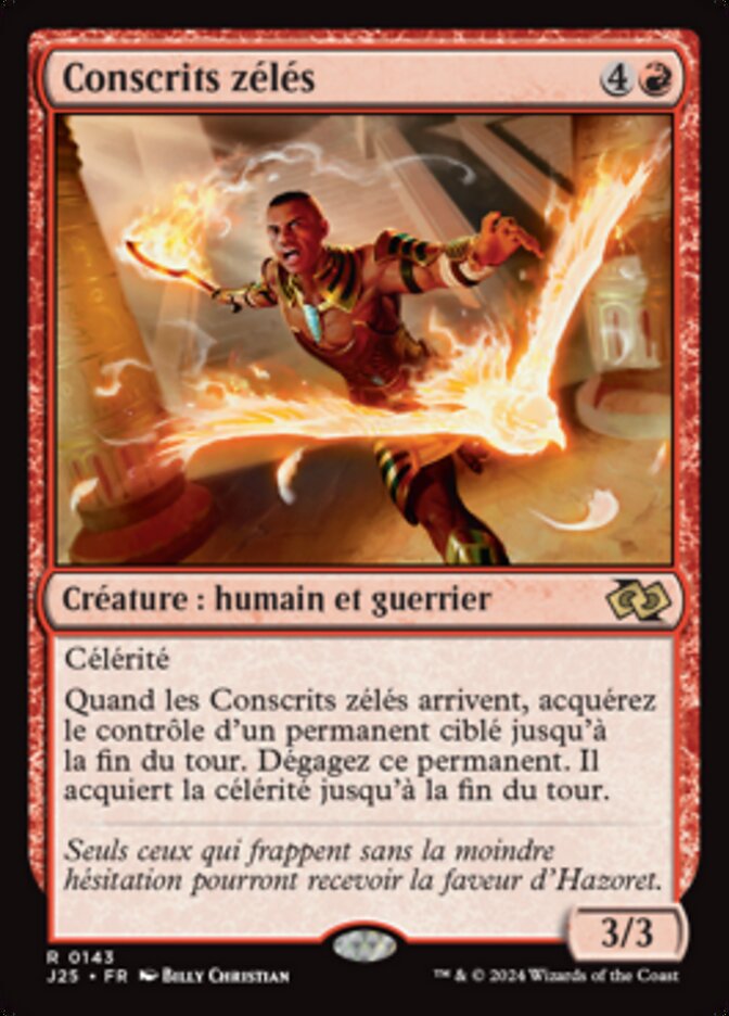 image Conscrits zélés