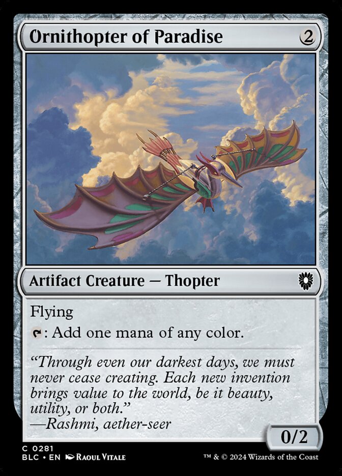 image Ornithopter of Paradise