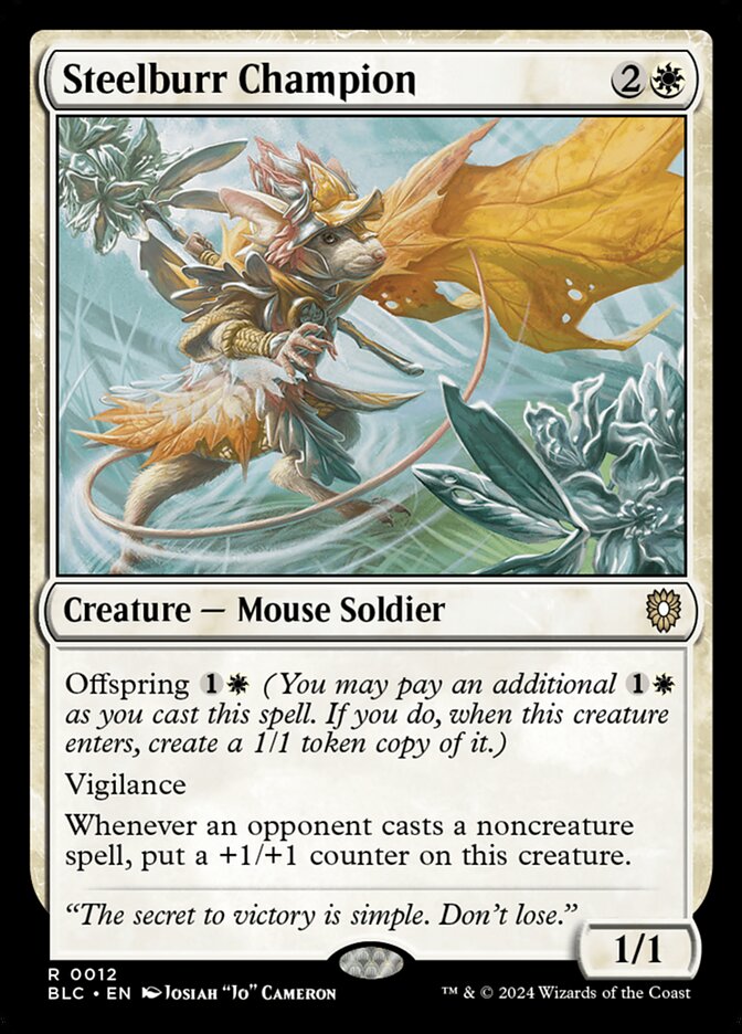 image Steelburr Champion