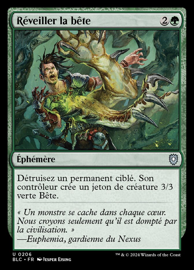 image Réveiller la bête