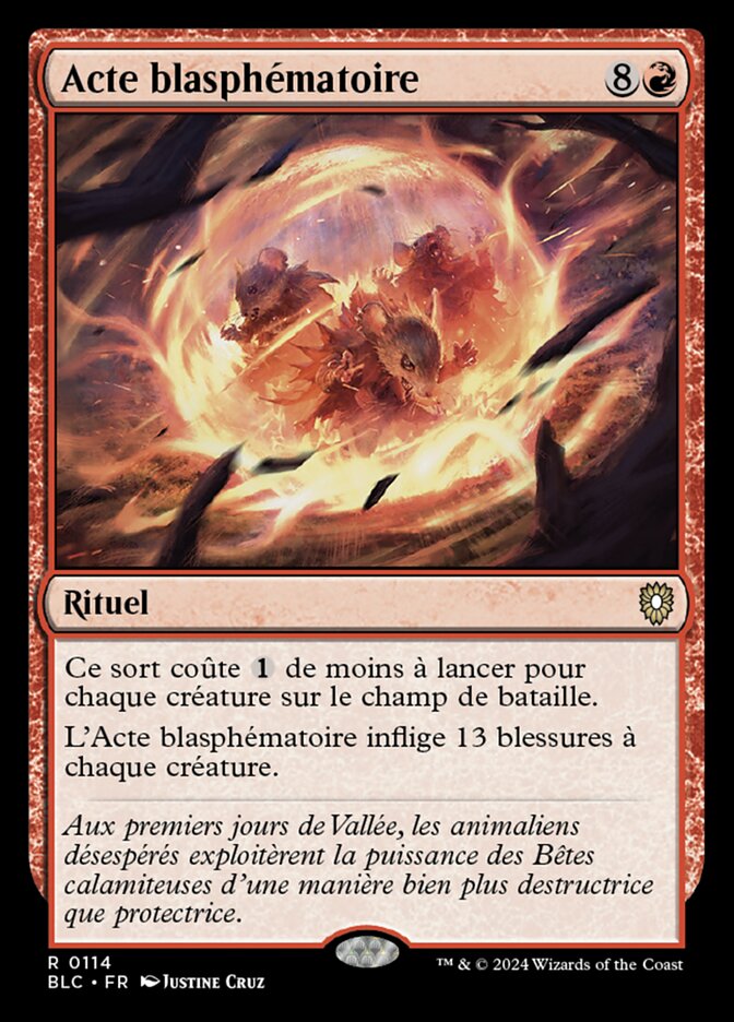 image Acte blasphématoire