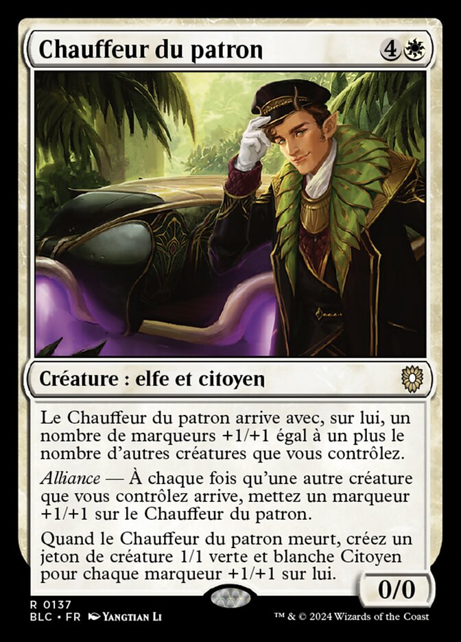 image Chauffeur du patron