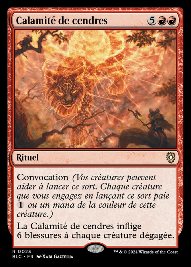 image Calamité de cendres