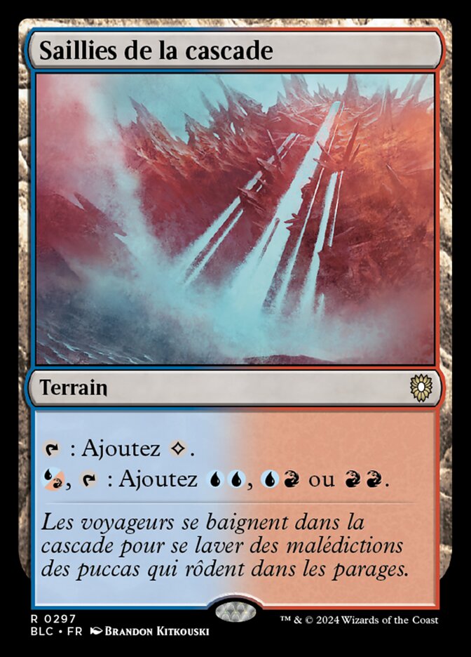 image Saillies de la cascade