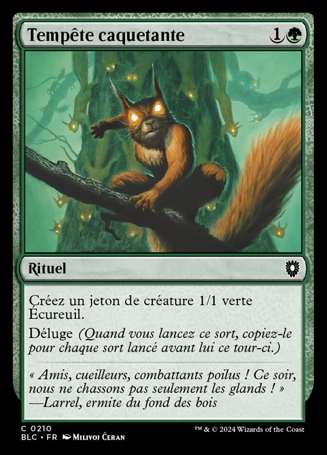 image Tempête caquetante