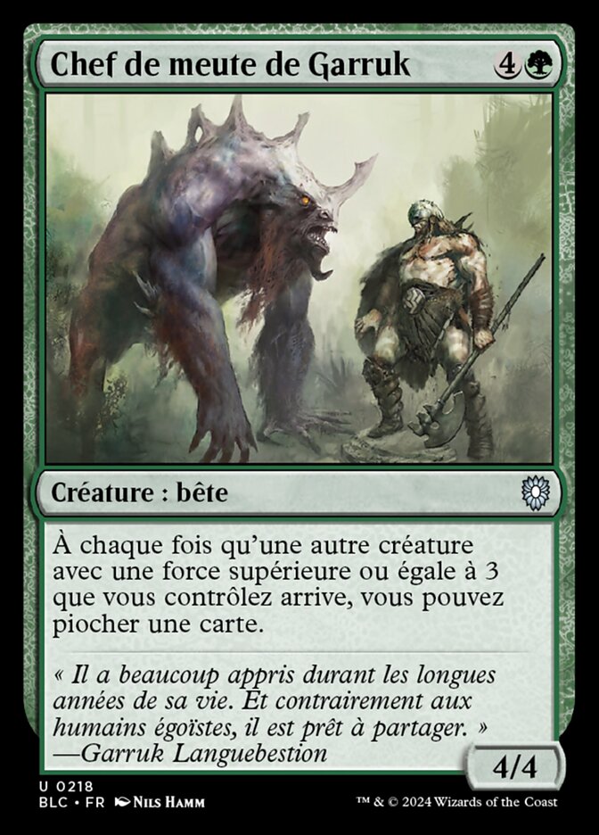 image Chef de meute de Garruk