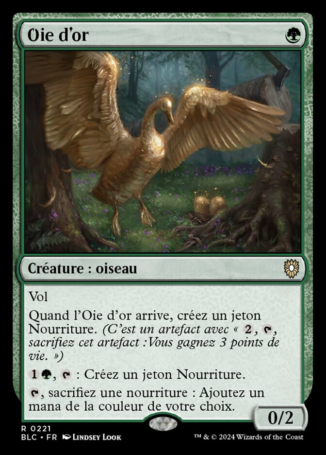 Oie d'or