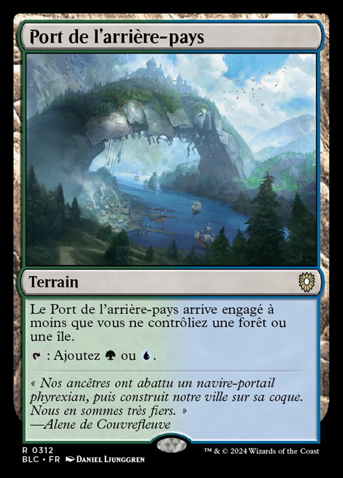 image Port de l'arrière-pays