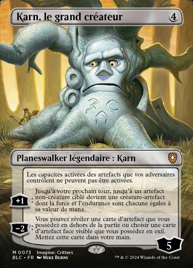 image Karn, le grand créateur