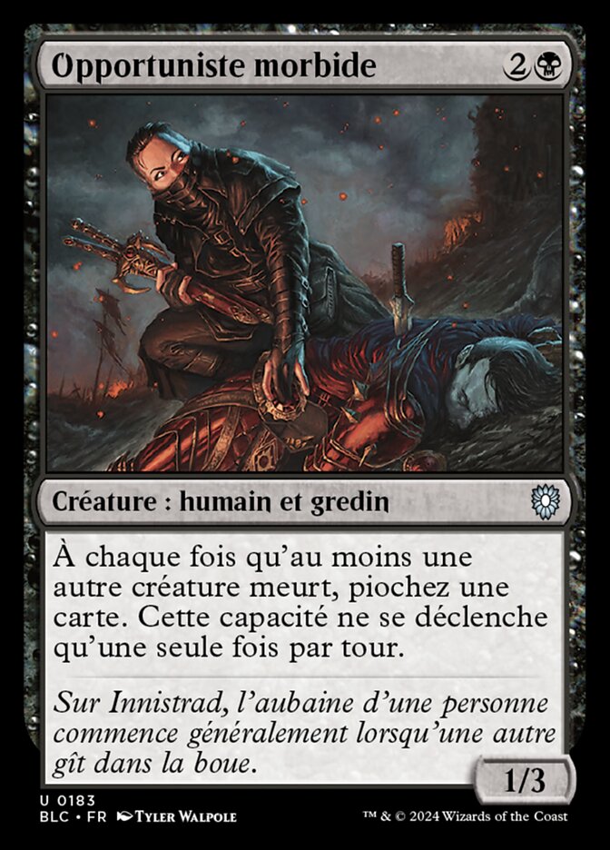 image Opportuniste morbide