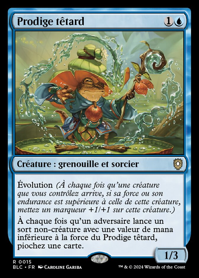 image Prodige têtard