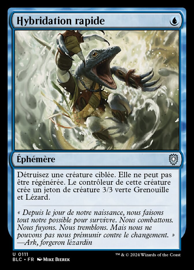 image Hybridation rapide