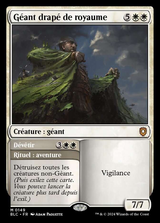 image Realm-Cloaked Giant // Cast Off