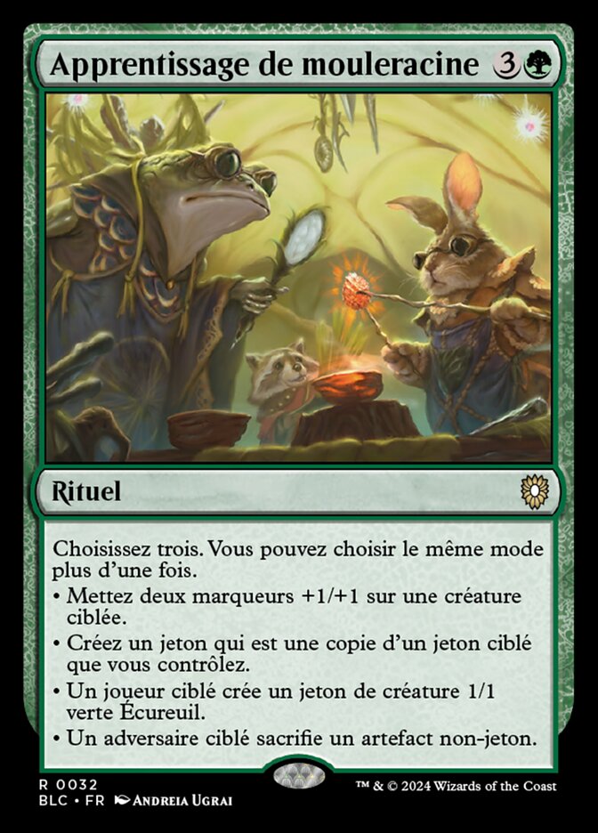 image Apprentissage de mouleracine