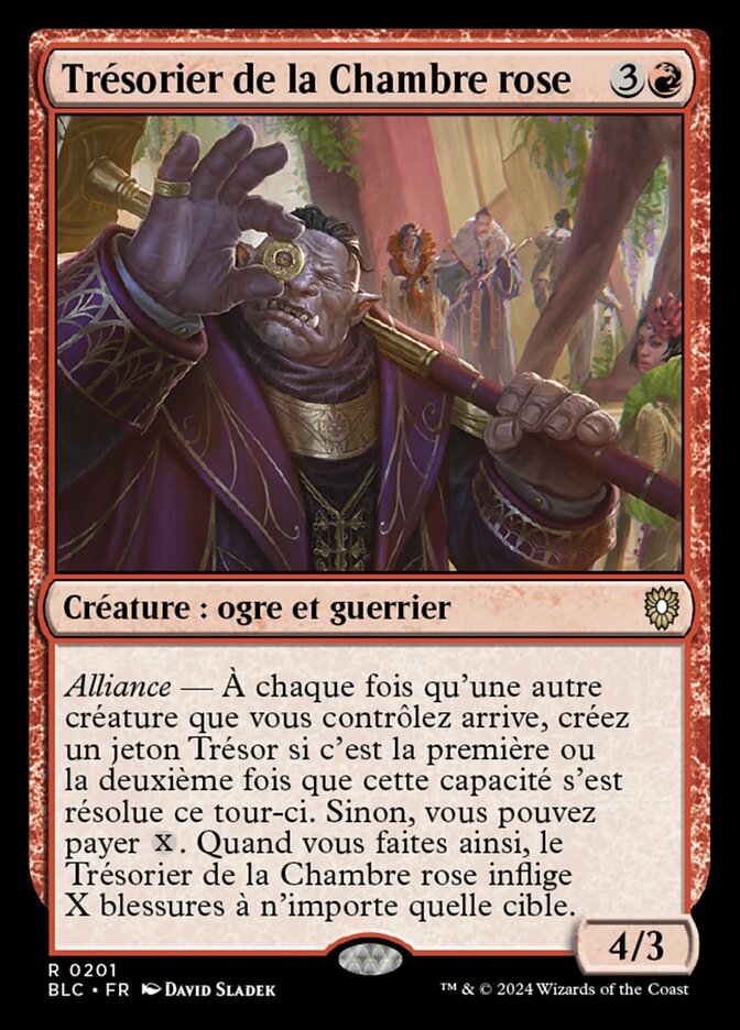image Trésorier de la Chambre rose