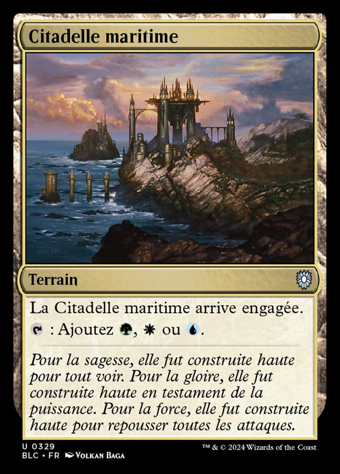 image Citadelle maritime