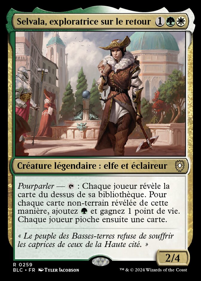 image Selvala, exploratrice sur le retour