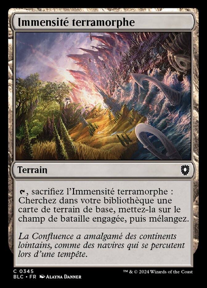 image Immensité terramorphe