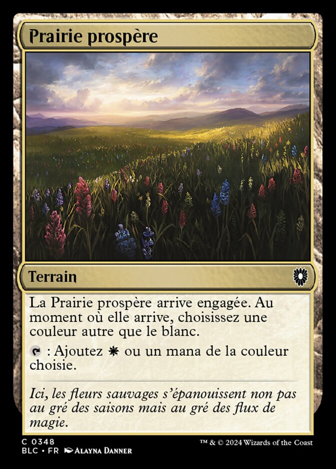 image Prairie prospère