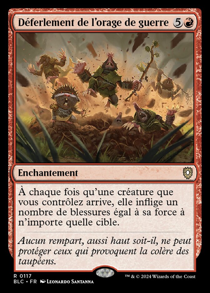 image Déferlement de l'orage de guerre