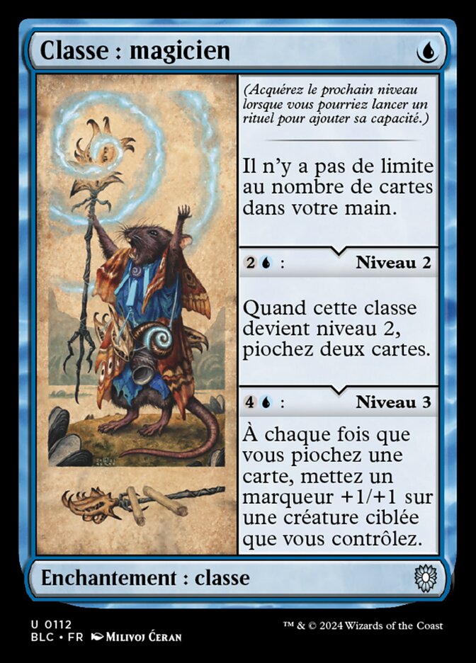 image Classe : magicien