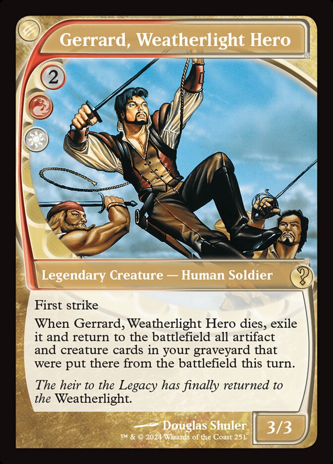 image Gerrard, Weatherlight Hero