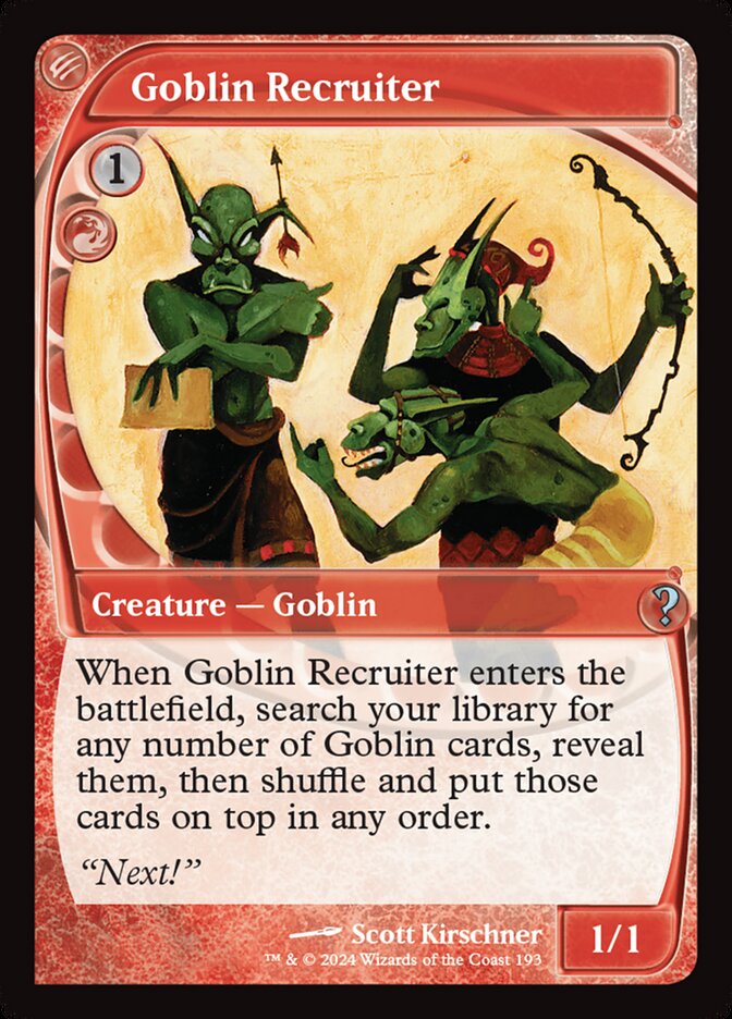 image Goblin Recruiter