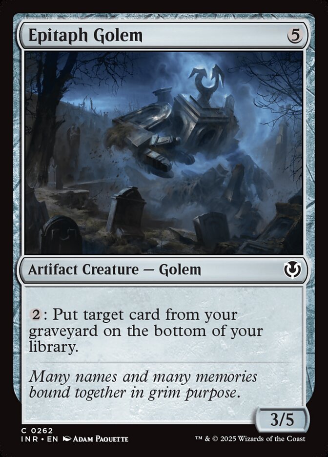 image Epitaph Golem
