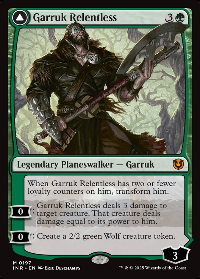 image Garruk Relentless // Garruk, the Veil-Cursed