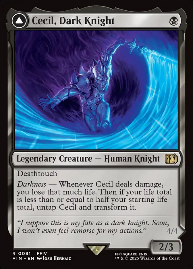 image Cecil, Dark Knight // Cecil, Redeemed Paladin
