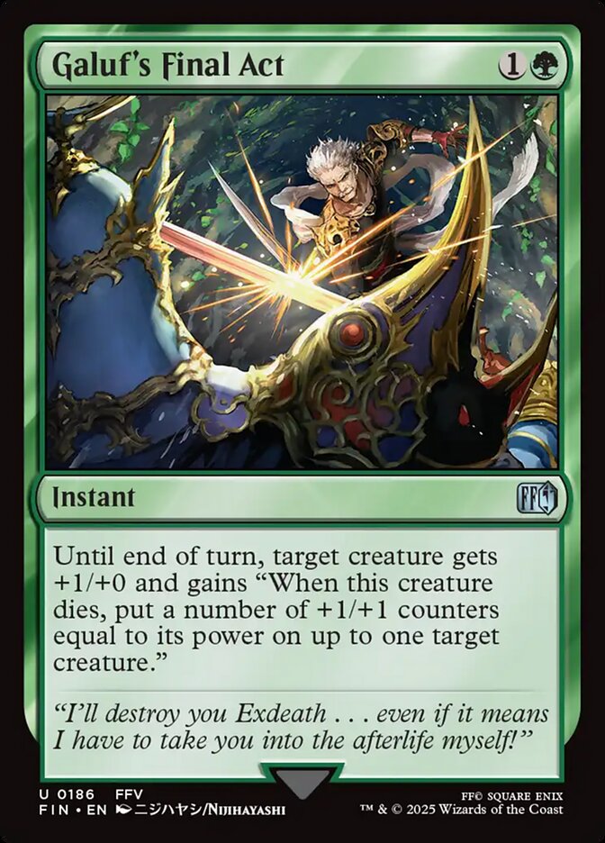 image Galuf's Final Act