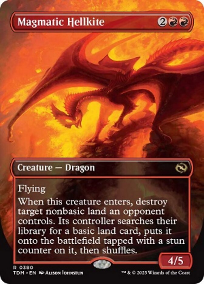 image Magmatic Hellkite // Magmatic Hellkite