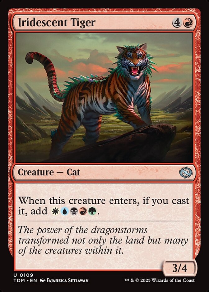 image Iridescent Tiger