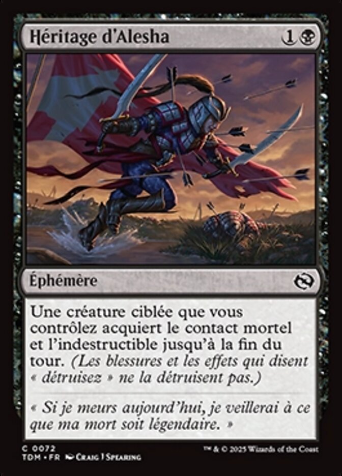 image Héritage d'Alesha