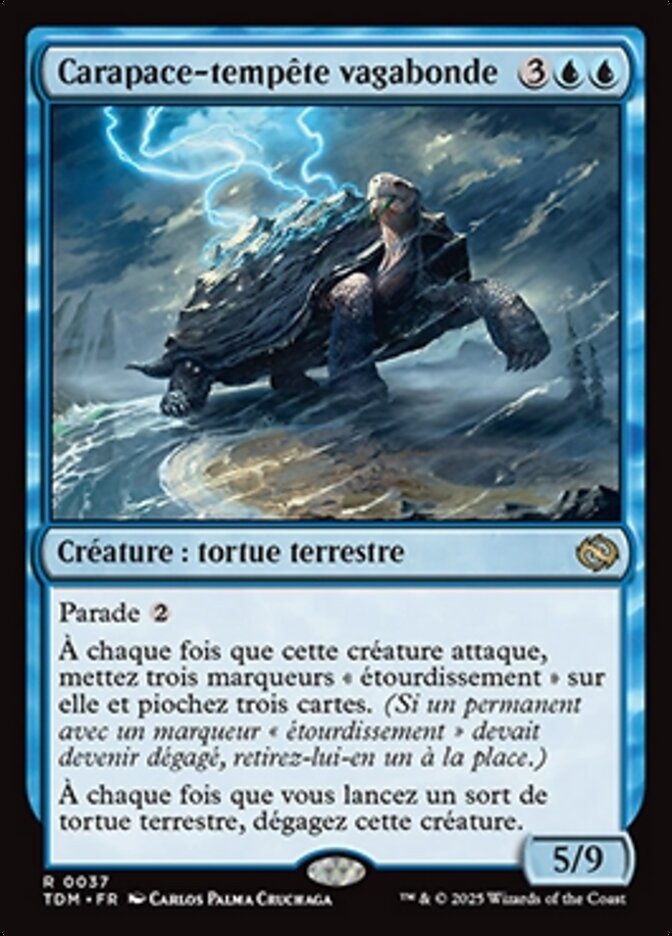 image Carapace-tempête vagabonde