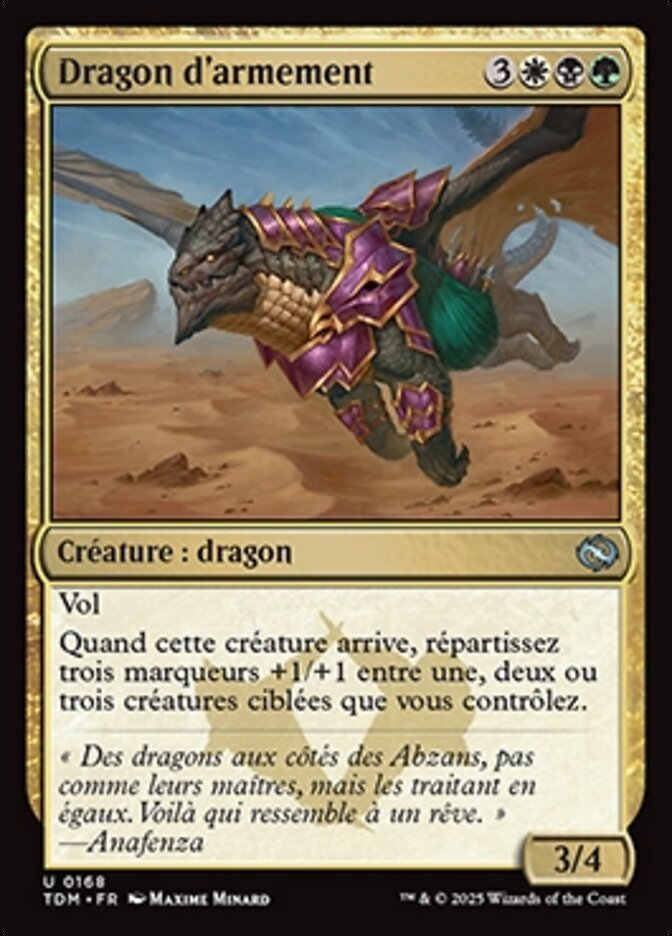 image Dragon d'armement