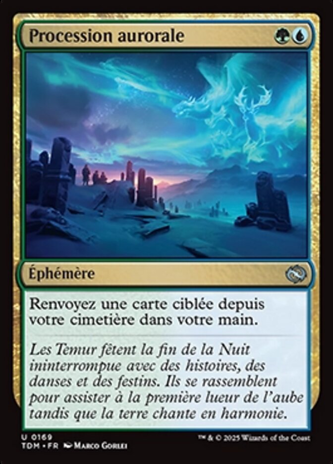 image Procession aurorale