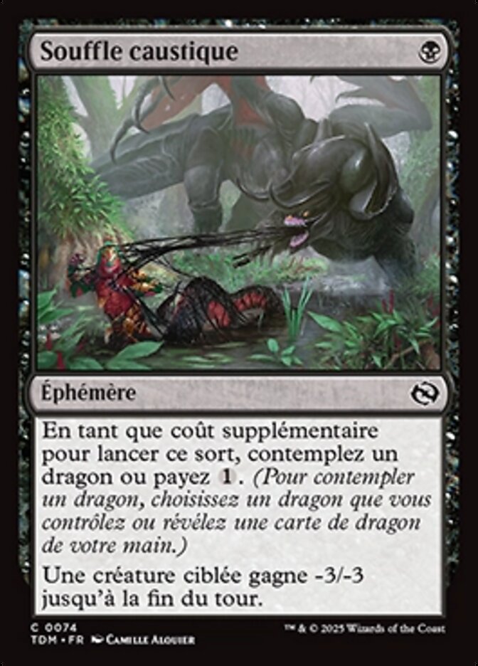 image Souffle caustique