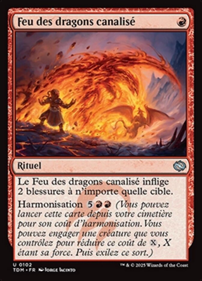 image Feu des dragons canalisé
