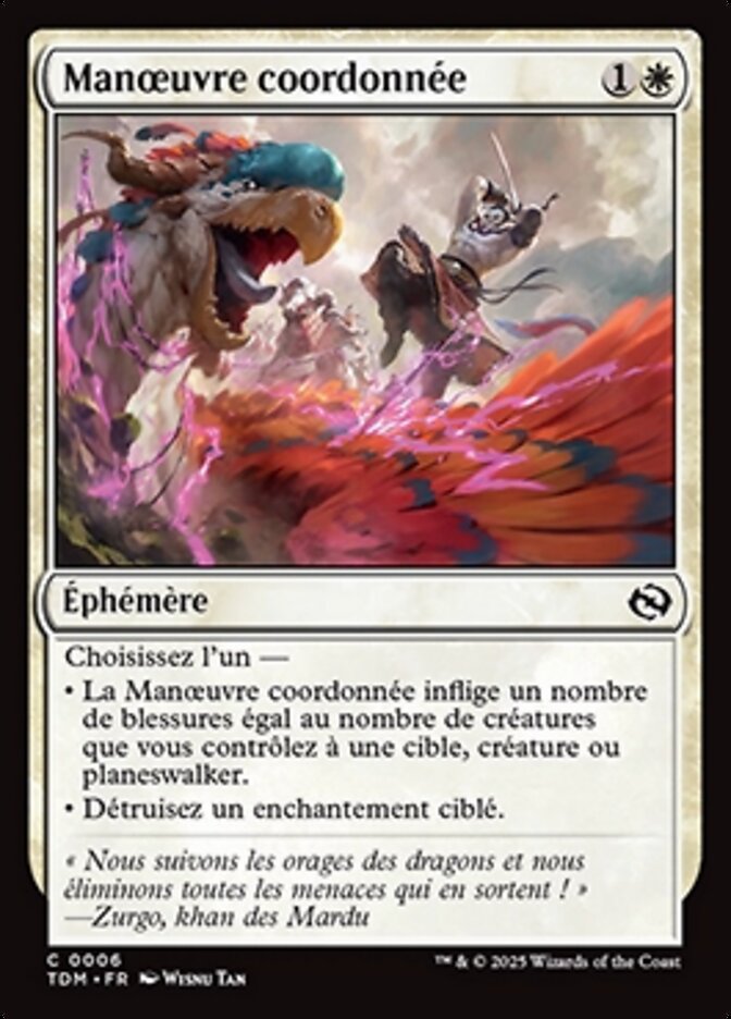 image Manœuvre coordonnée