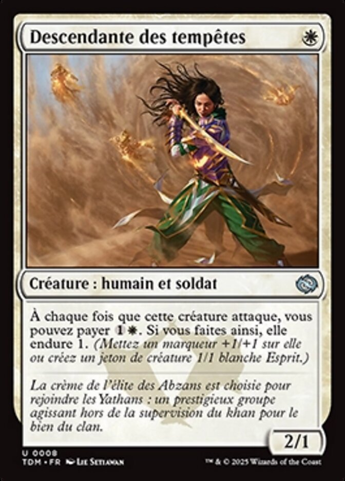 image Descendante des tempêtes