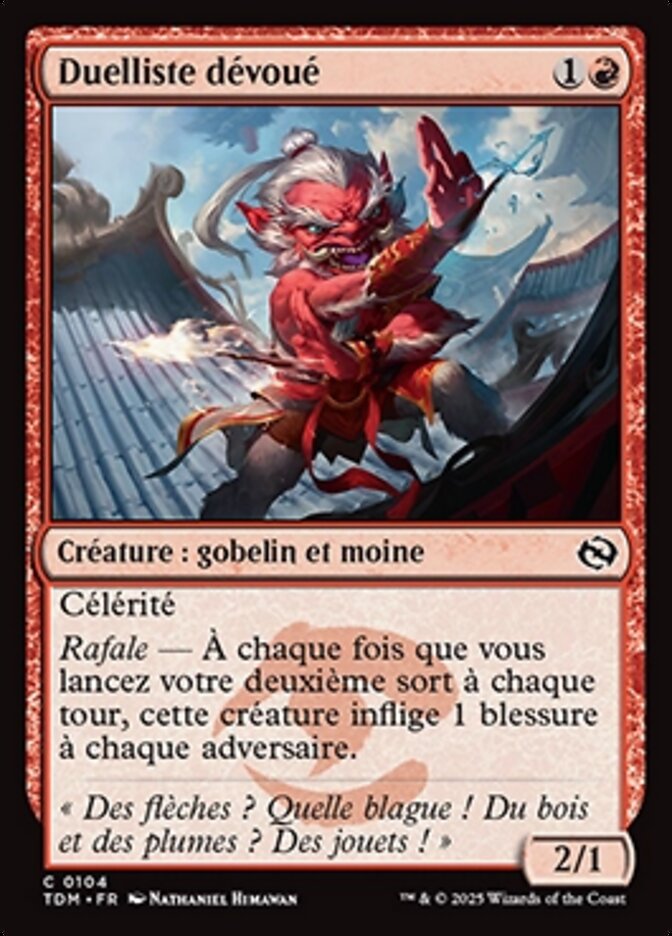 image Duelliste dévoué