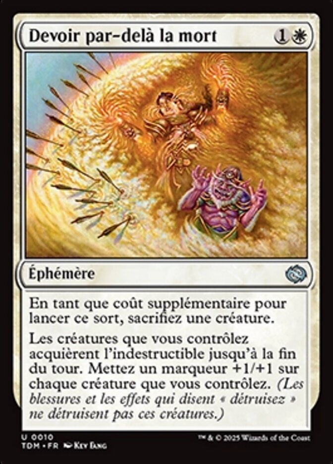 image Devoir par-delà la mort